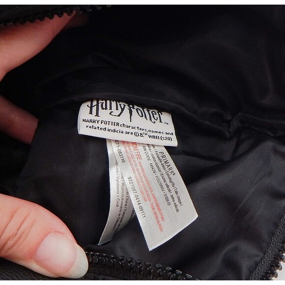 Harry Potter Slytherin Hogwarts Uniform Clutch Purse 2 PC Zippered Black Green - Picture 10 of 10